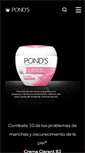 Mobile Screenshot of ponds.com.ar